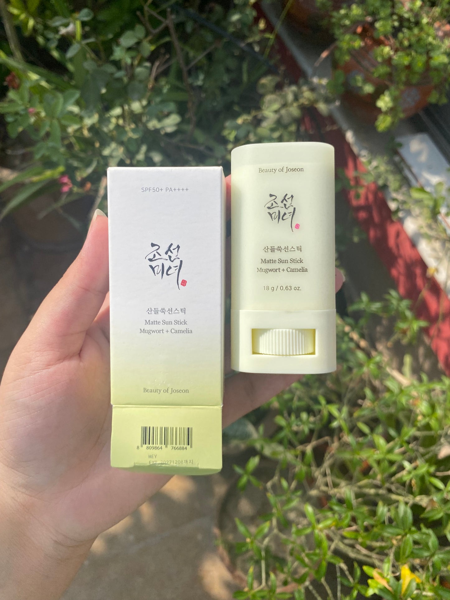 Beauty of Joseon Matte Sun Stick Mugwort+Camelia