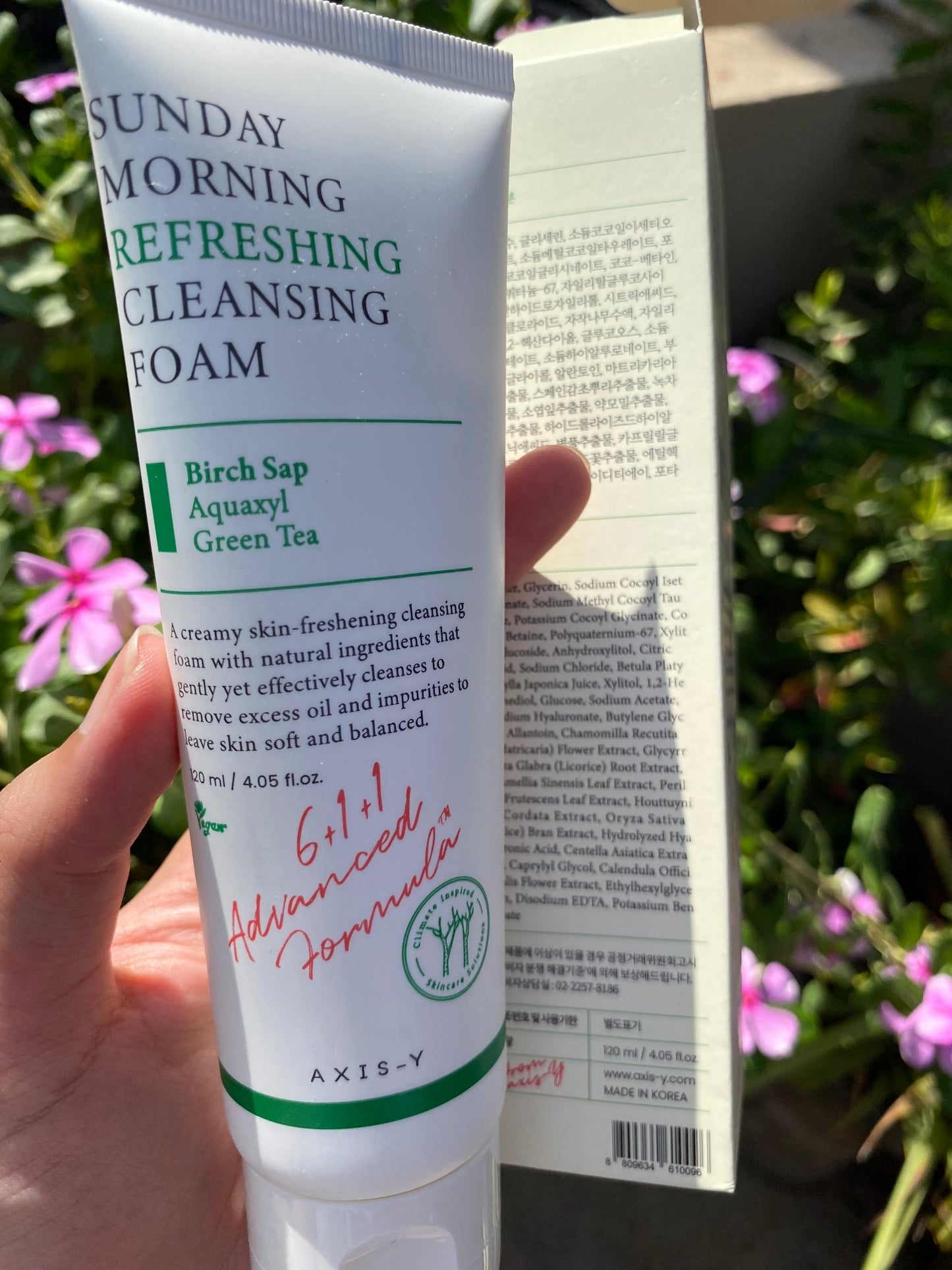 Axis-y Sunday Morning Refreshing Cleansing Foam