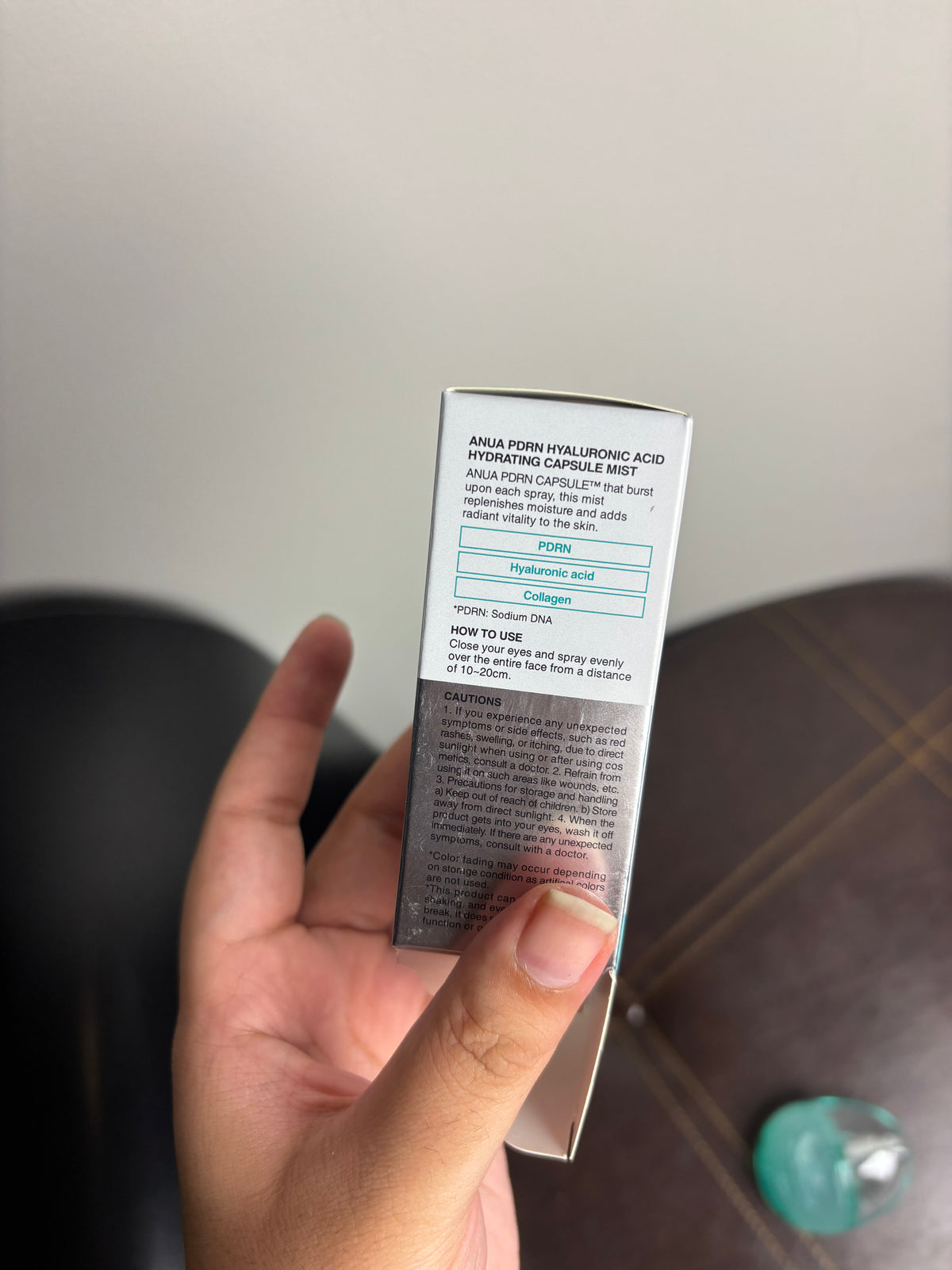 ANUA PDRN Hyaluronic Acid Hydrating Capsule Mist 30ml | Korea