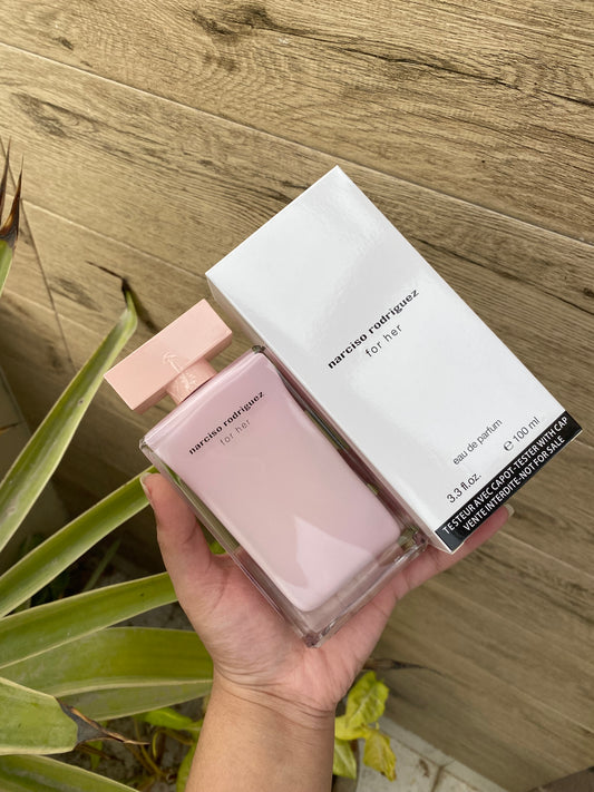 Narciso Rodriguez for her Tester Packaging