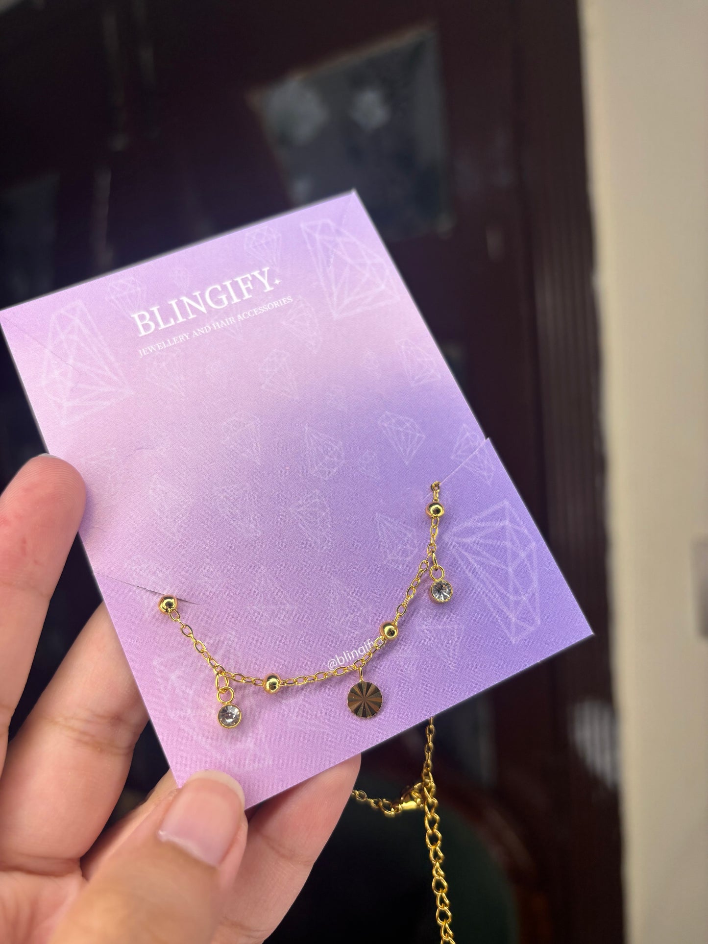 Dangling Anklet (Stainless Steel, Tarnish Free)