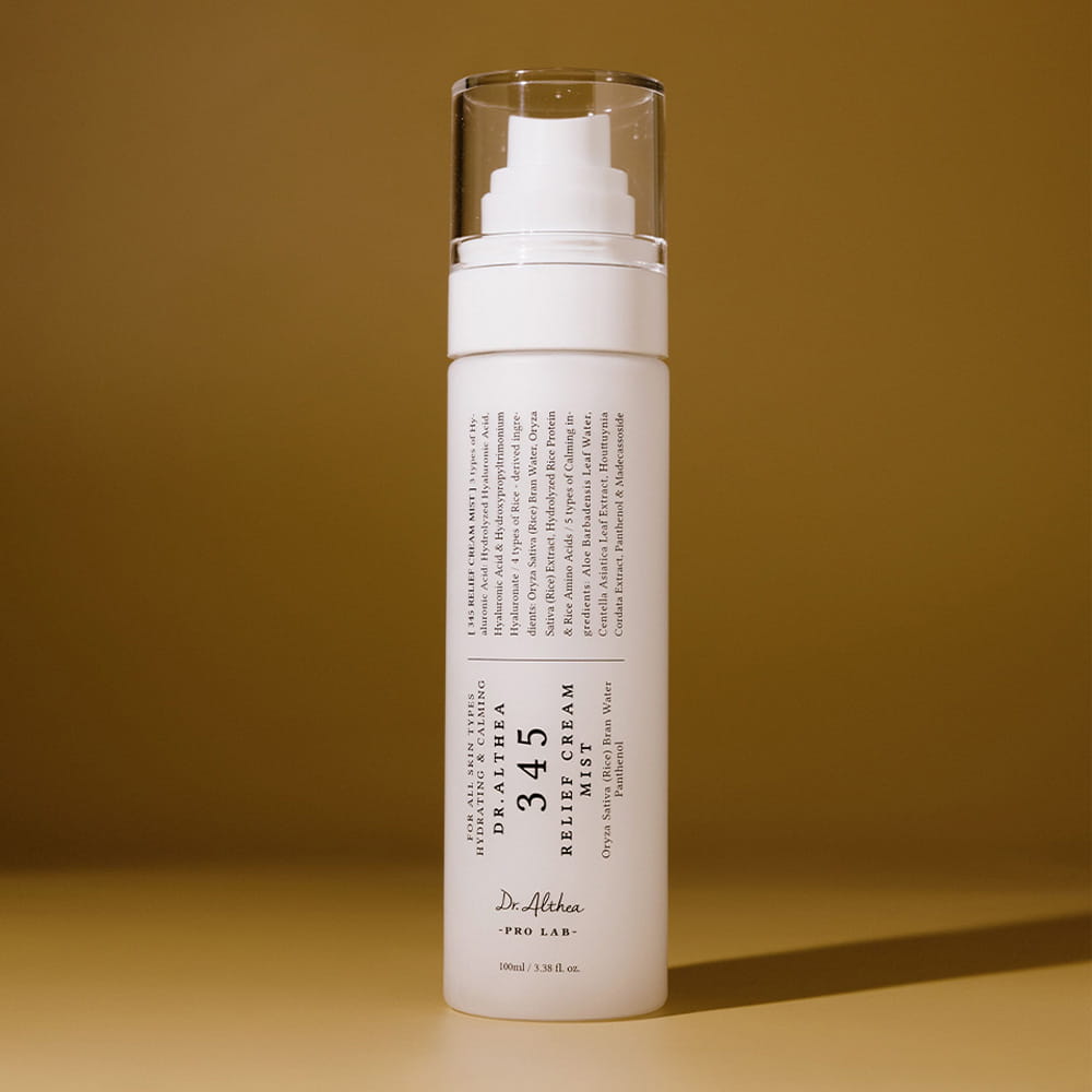 Dr. Althea 345 Relief Cream Mist | Korean Hydrating Face Mist & Skin Soothing Spray