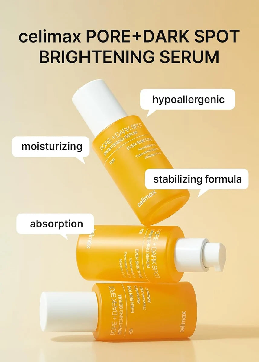 CELIMAX Pore + Dark Spot Brightening Kit | Korean Skincare Pakistan