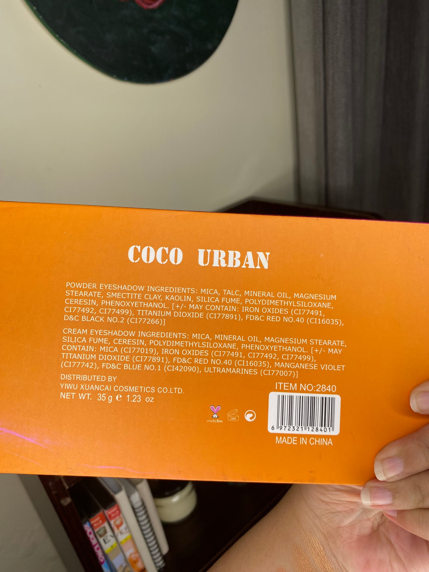 Coco Urban Nude Fantasy Eyeshadow Palette