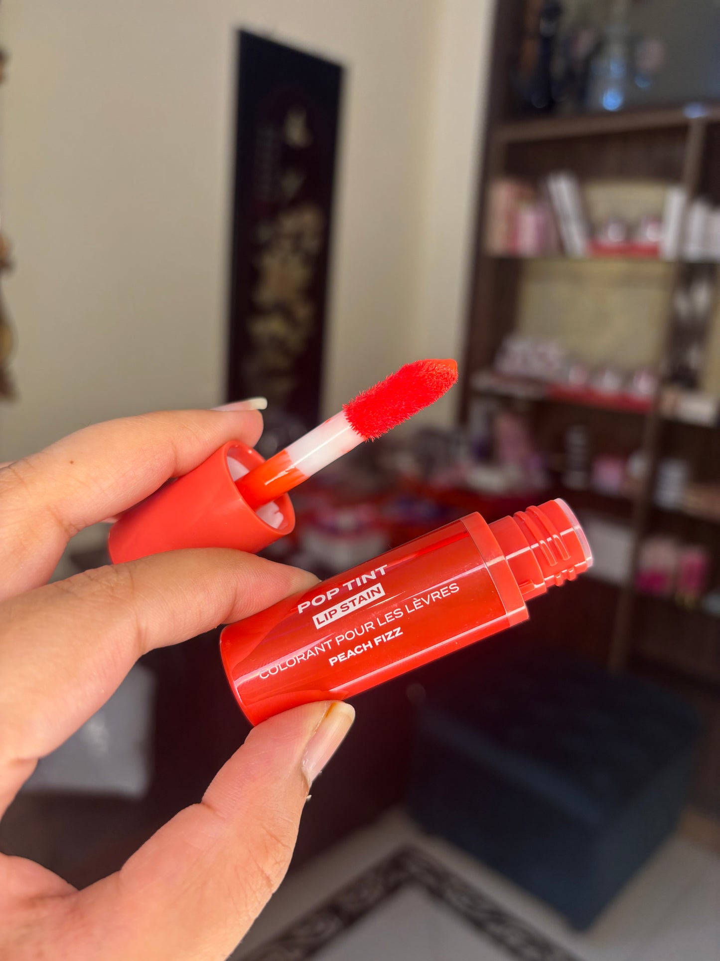 Hard Candy Pop Tint Lip Stain Shade Peach Fizz