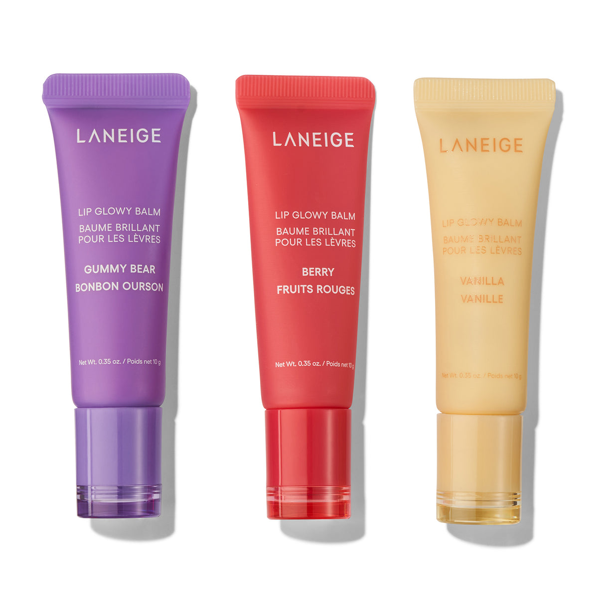 LANEIGE On-The-Glow Lip Balm Trio Set in Pakistan | Bling & Glow