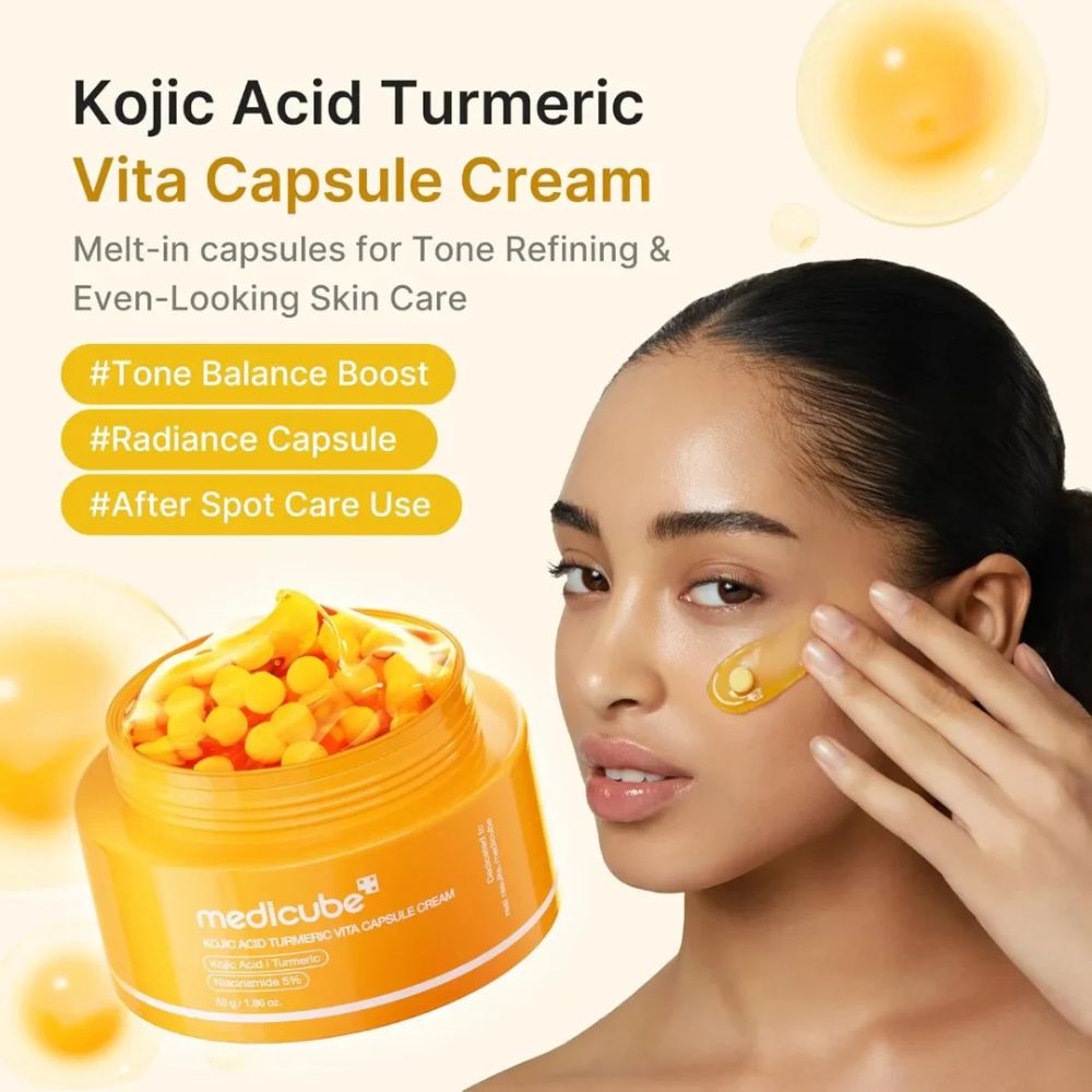 Medicube Kojic Acid Turmeric Vita Capsule Cream 53g | Brightening Cream