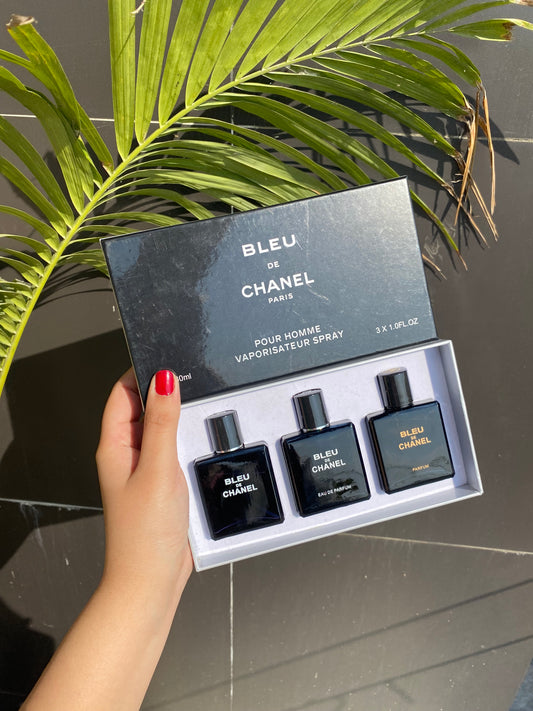 Bleu De Chanel Gift Set 30ml each