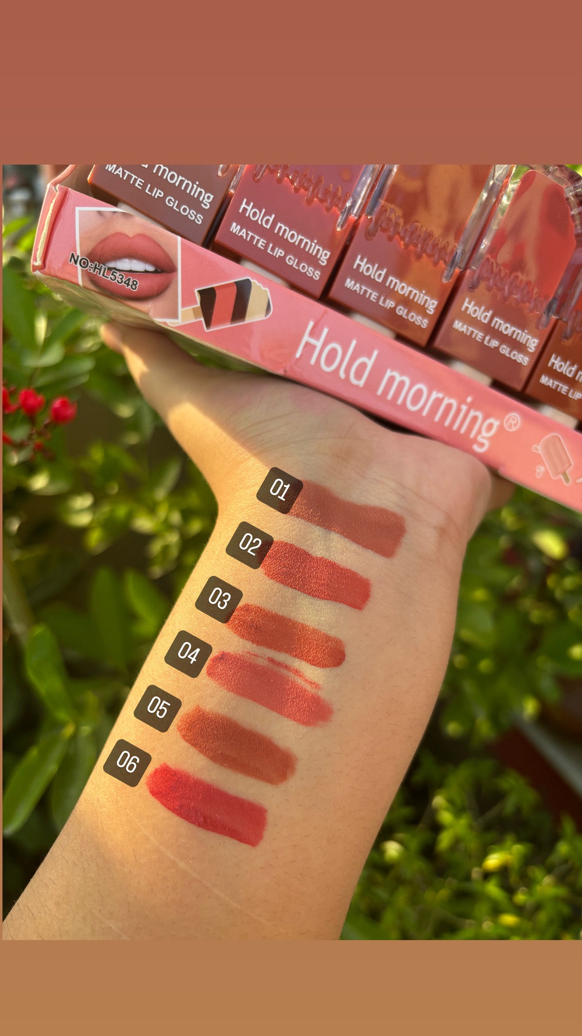 Hold Morning Ice Cream Shape Matte Lipstick