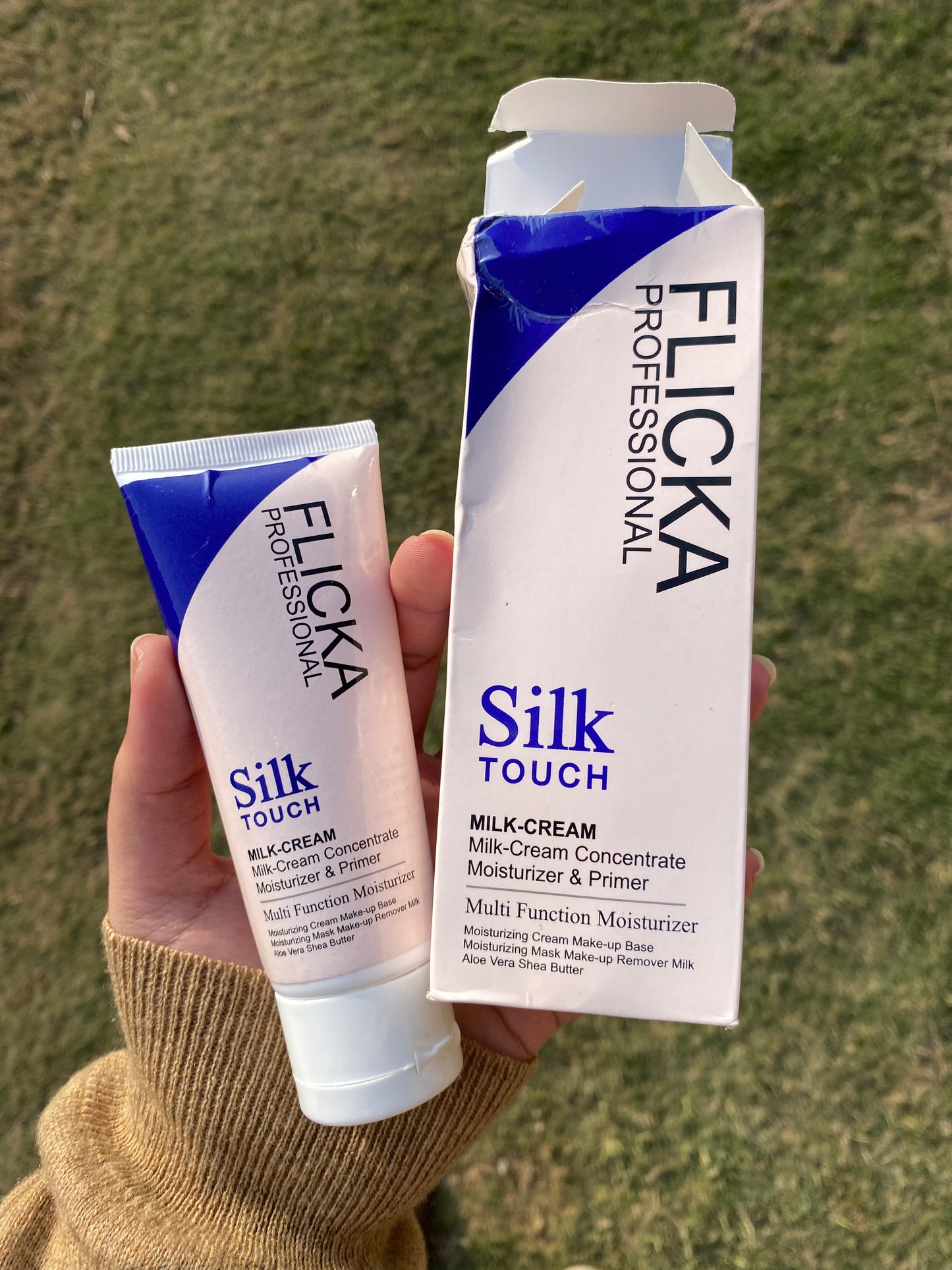 Flicka Silk Touch Moisturiser & Primer