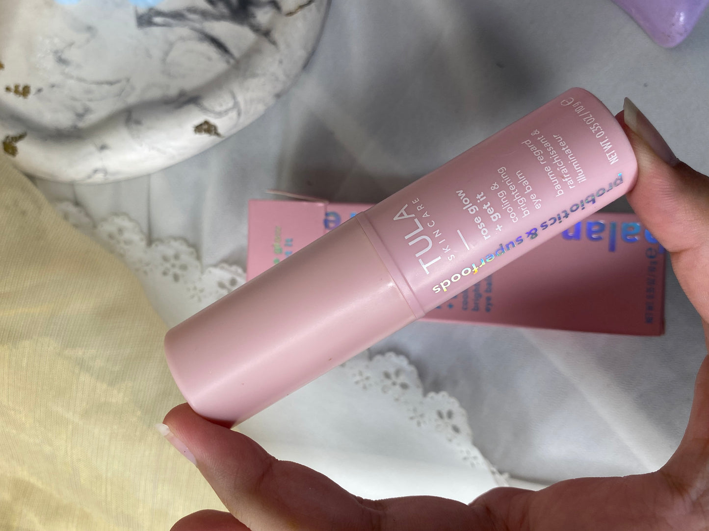 Tula Rose Glow + get it Eye balm