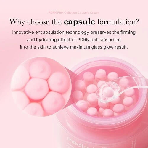 Medicube PDRN Pink Collagen Capsule Cream 55g | Korean Moisturizer