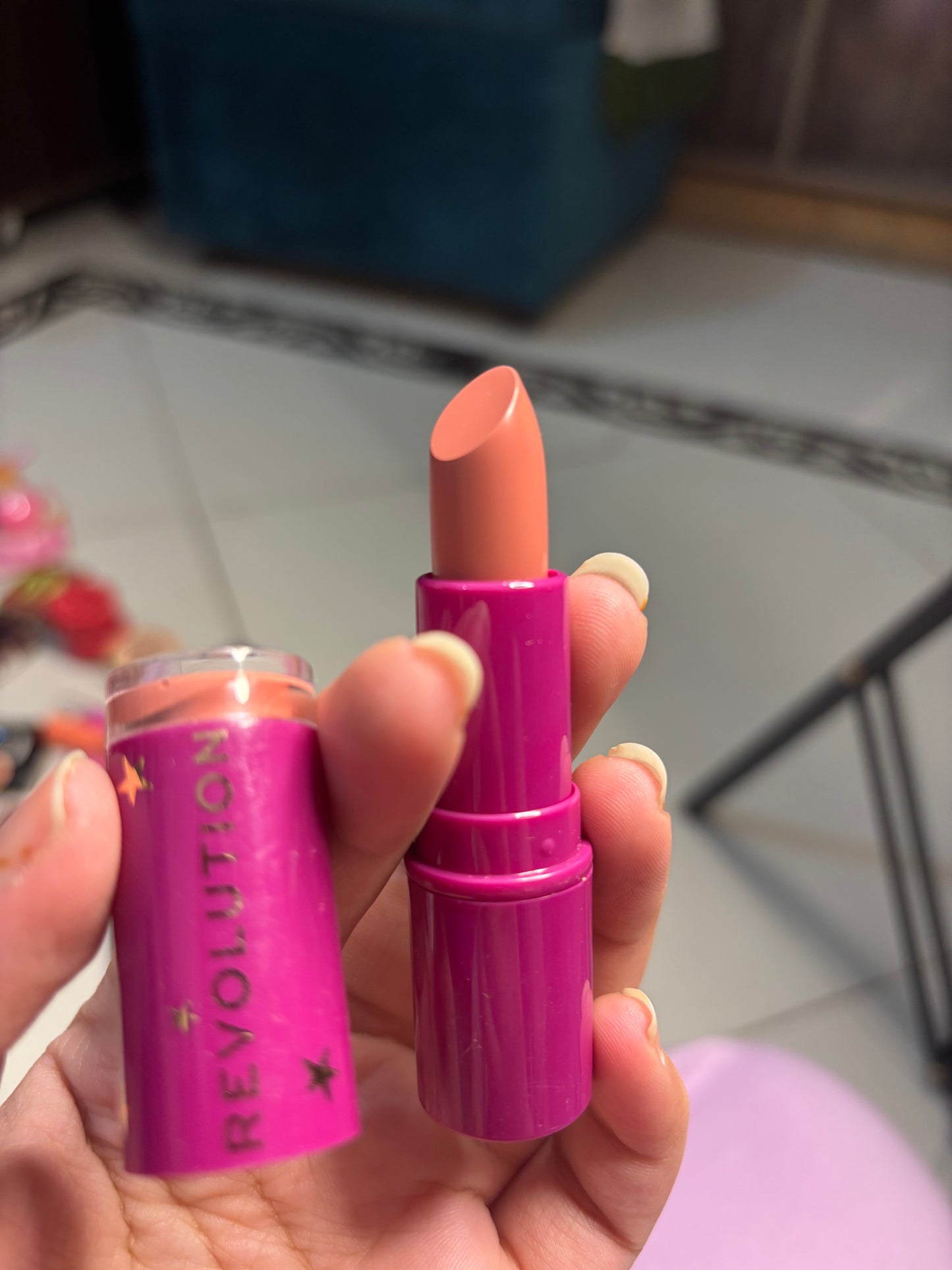 Revolution Bullet Lipstick Nude Pink Shade