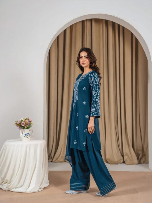 Fari Embroidered 3 Piece