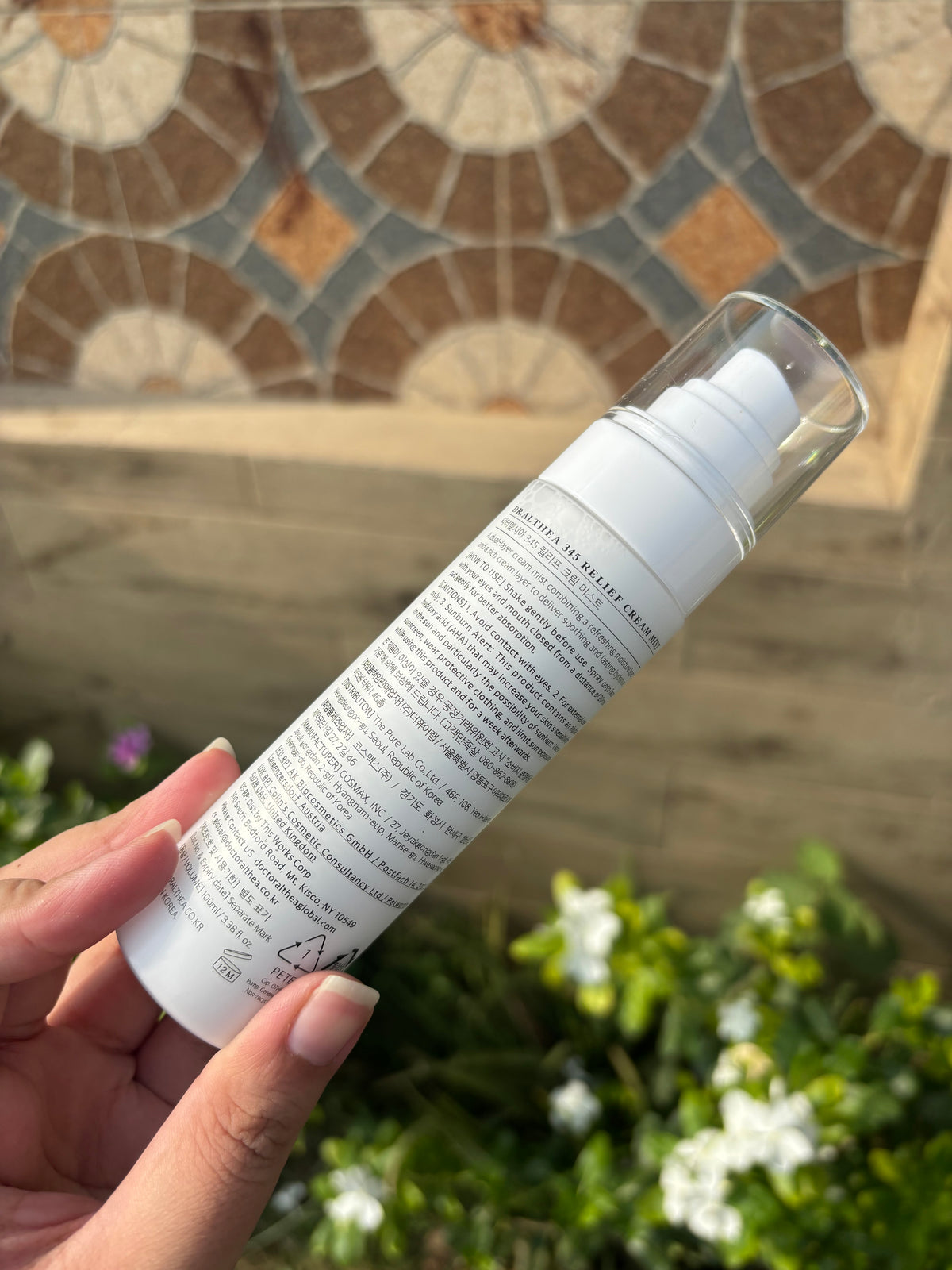 Dr. Althea 345 Relief Cream Mist | Korean Hydrating Face Mist & Skin Soothing Spray