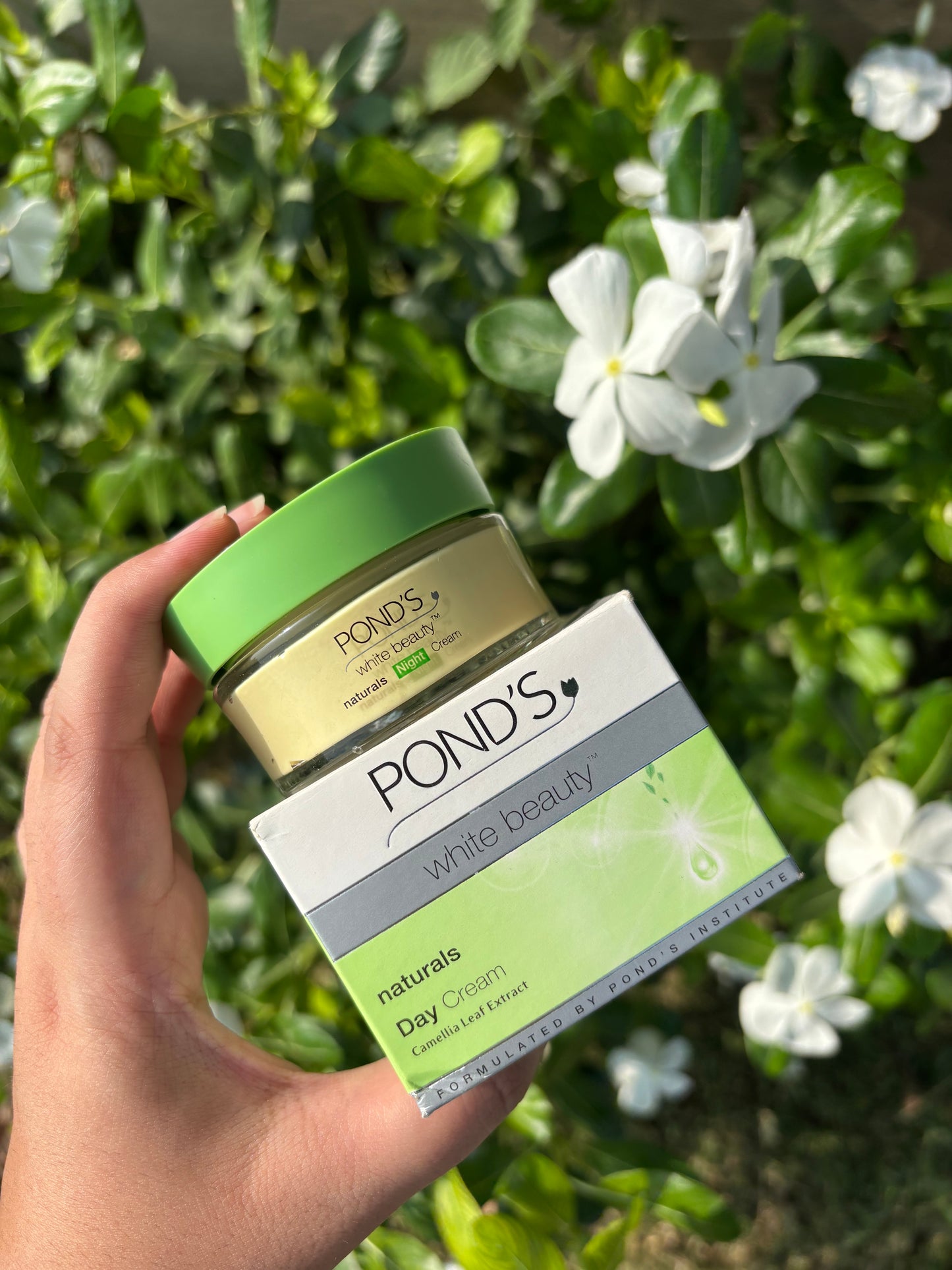 Ponds White Beauty Naturals Day Cream Camellia Leaf Extract