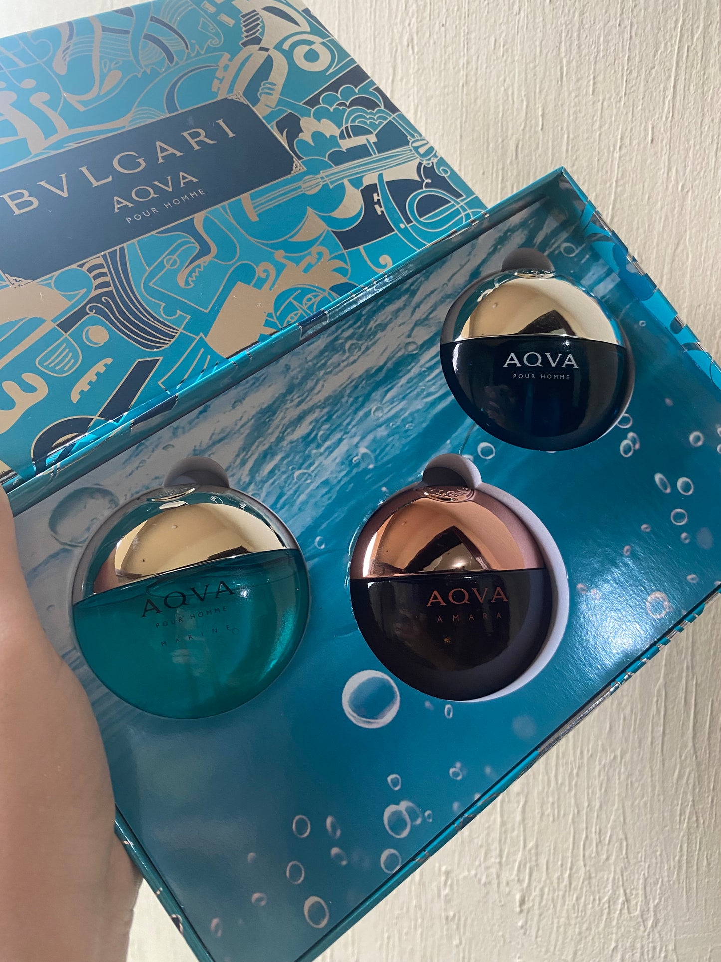 Bvlgari Aqua Set of 3 Perfumes