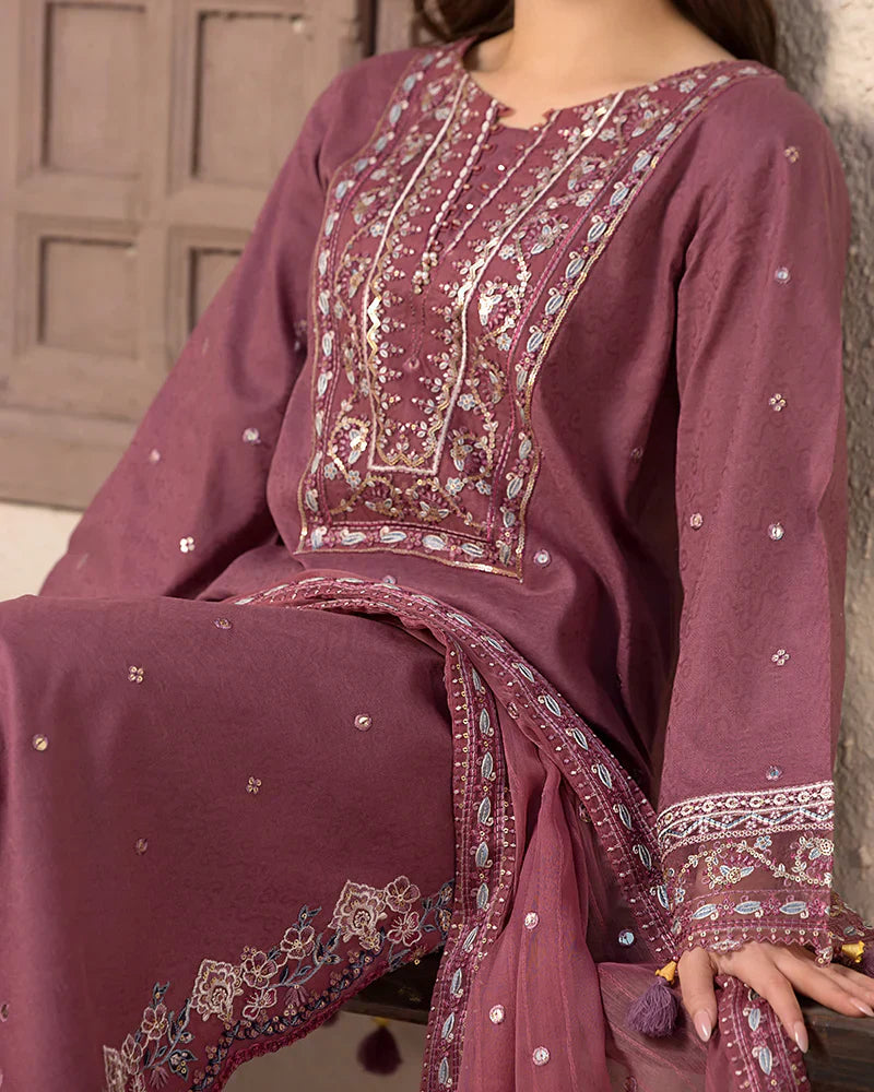 Very Berry Embroidered 3 Piece