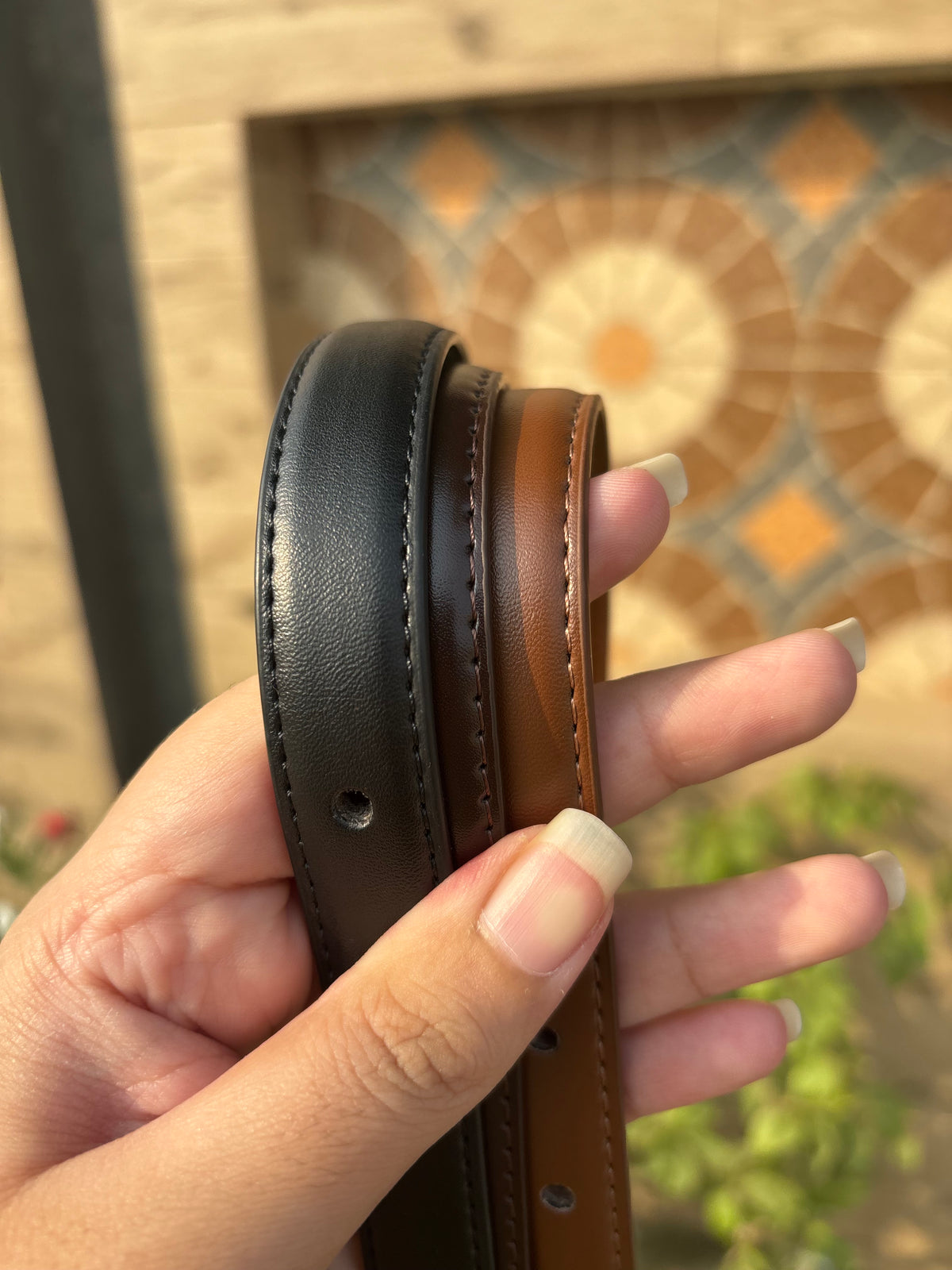 Solid Leather Belt