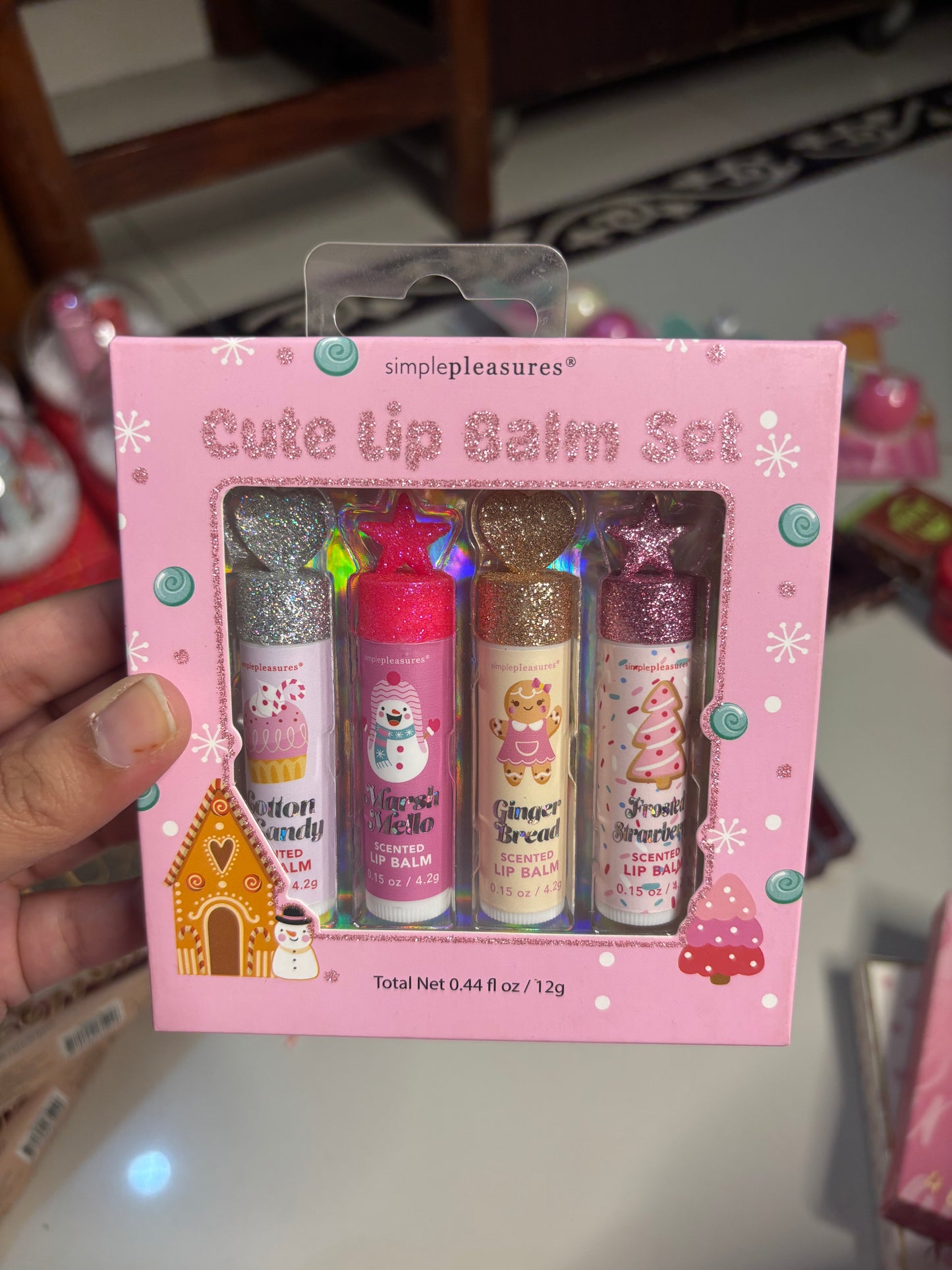 Simple Pleasures Cute Lip Balm Set