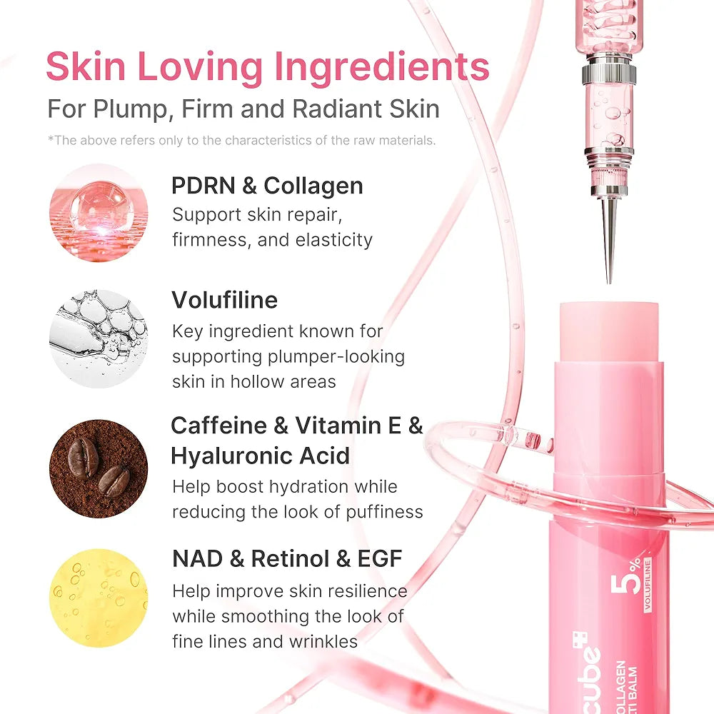 Medicube PDRN Pink Collagen Volume Multi Balm 10g | Korean Skincare