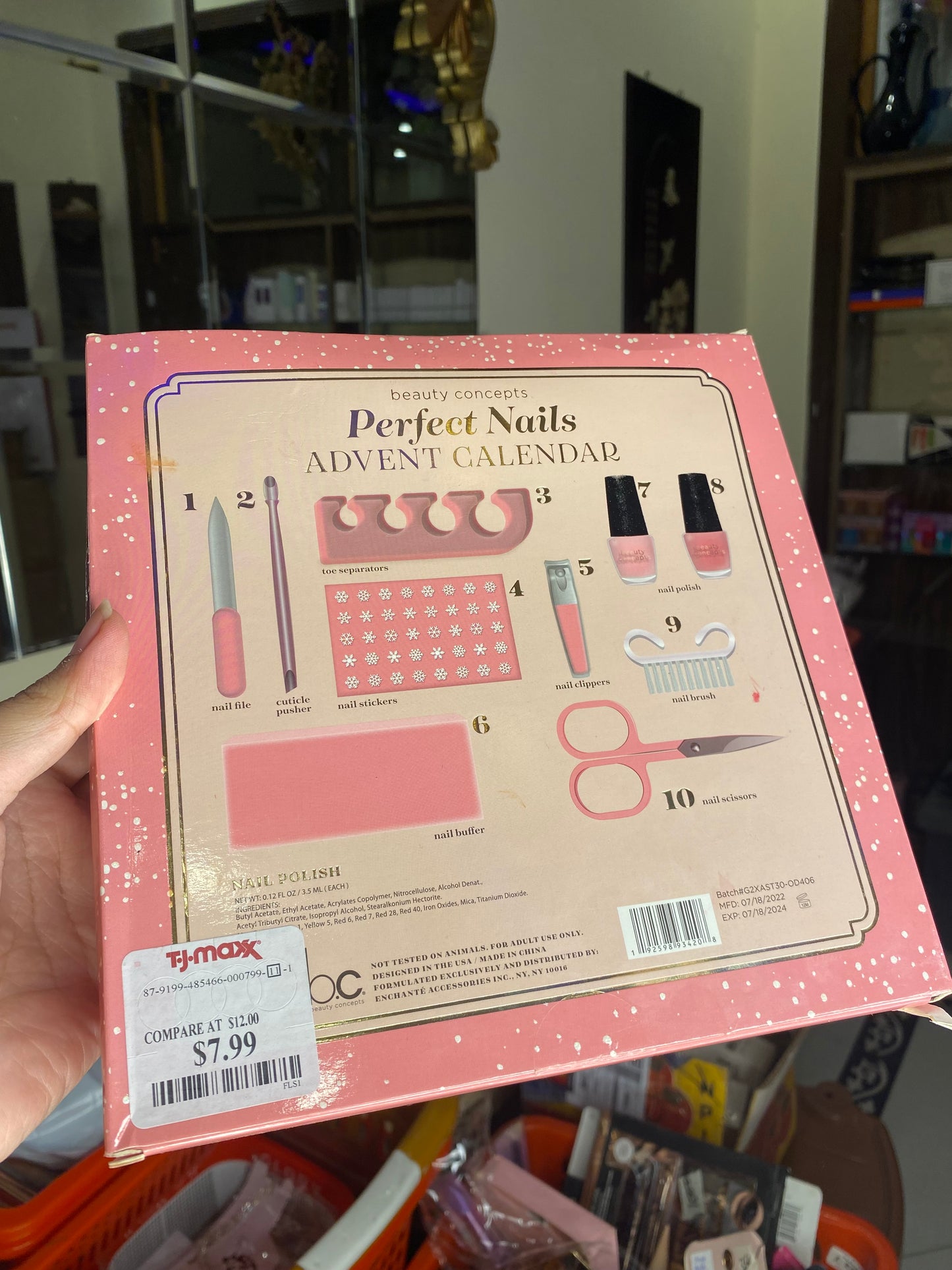 Beauty Concepts Advent Calendar Nail Edition