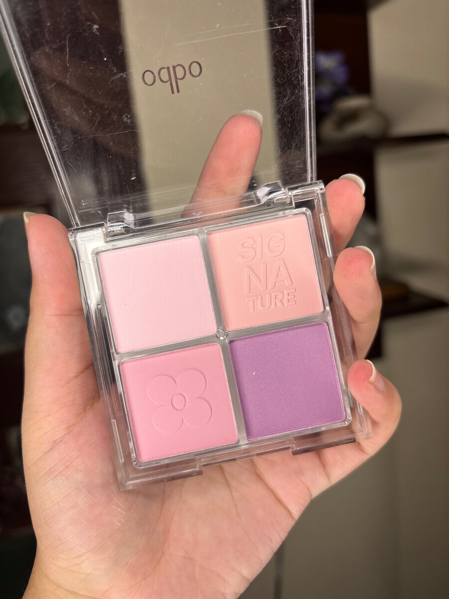 ODBO Signature Blush Palette — Dreamy Lilac Pink