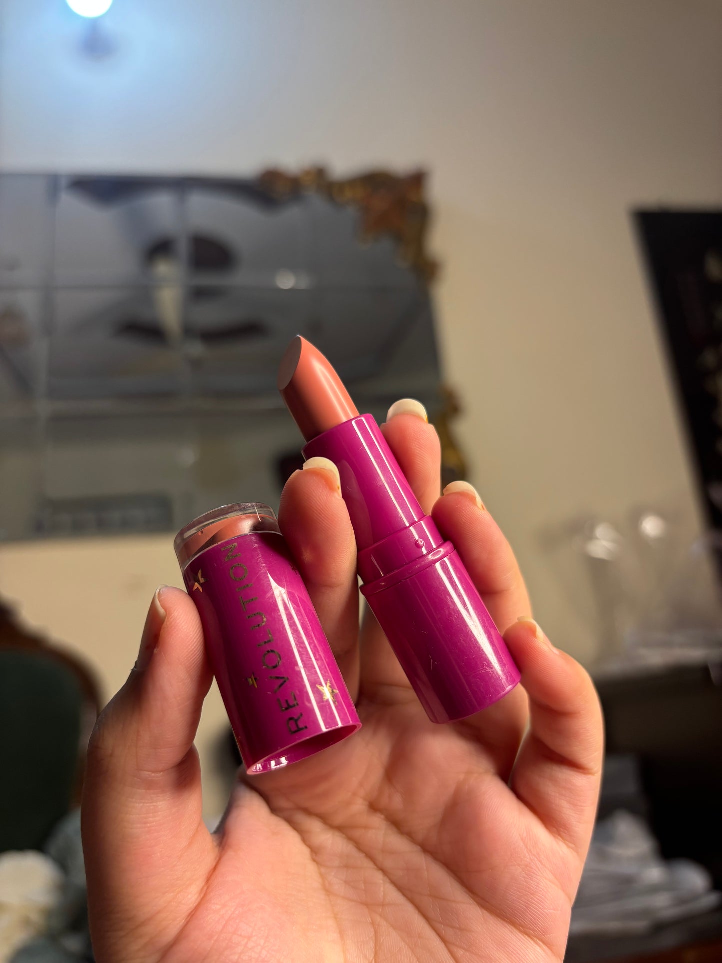 Revolution Bullet Lipstick Nude Pink Shade