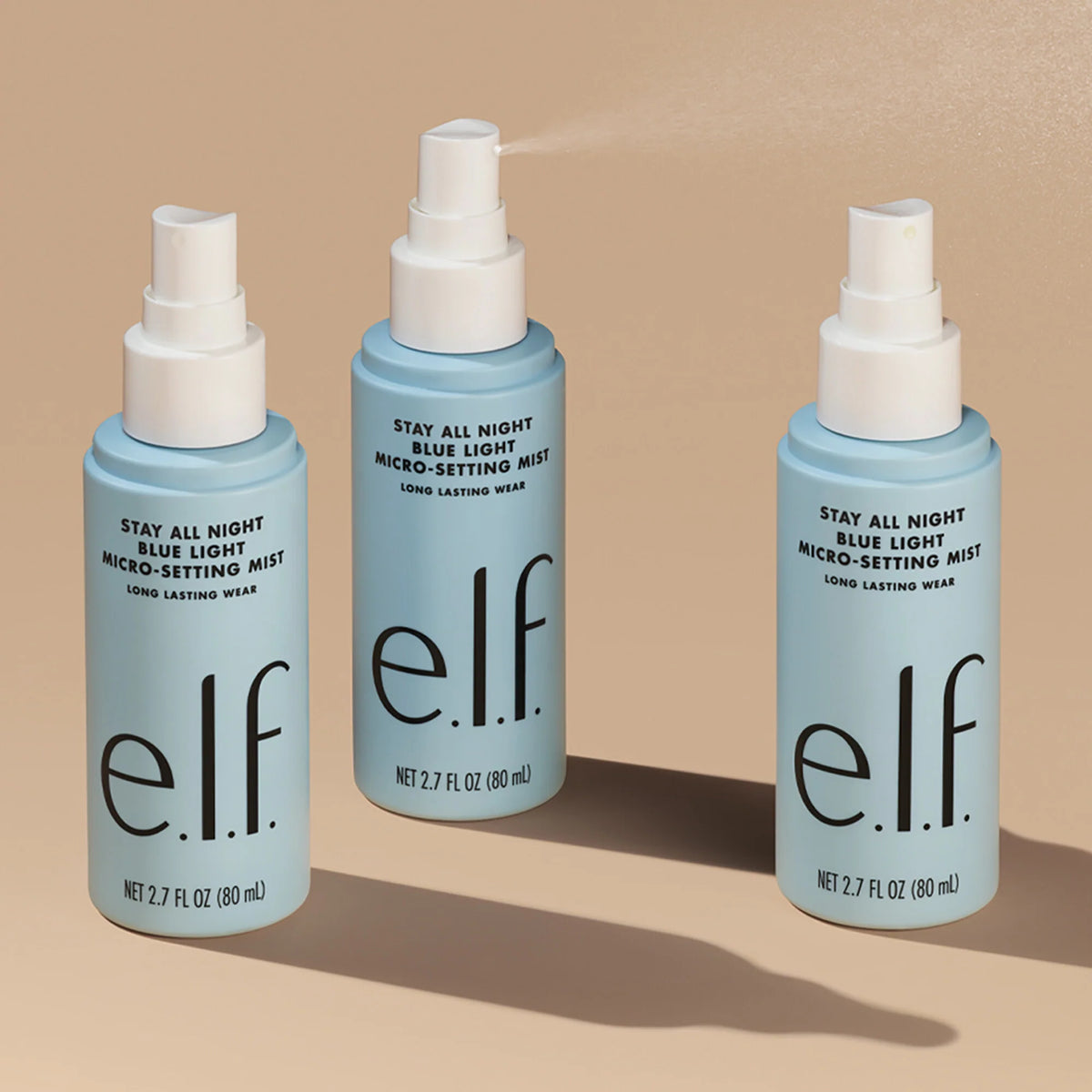 Elf Stay All Night Blue Light Micro-Setting Mist Long Lasting Wear