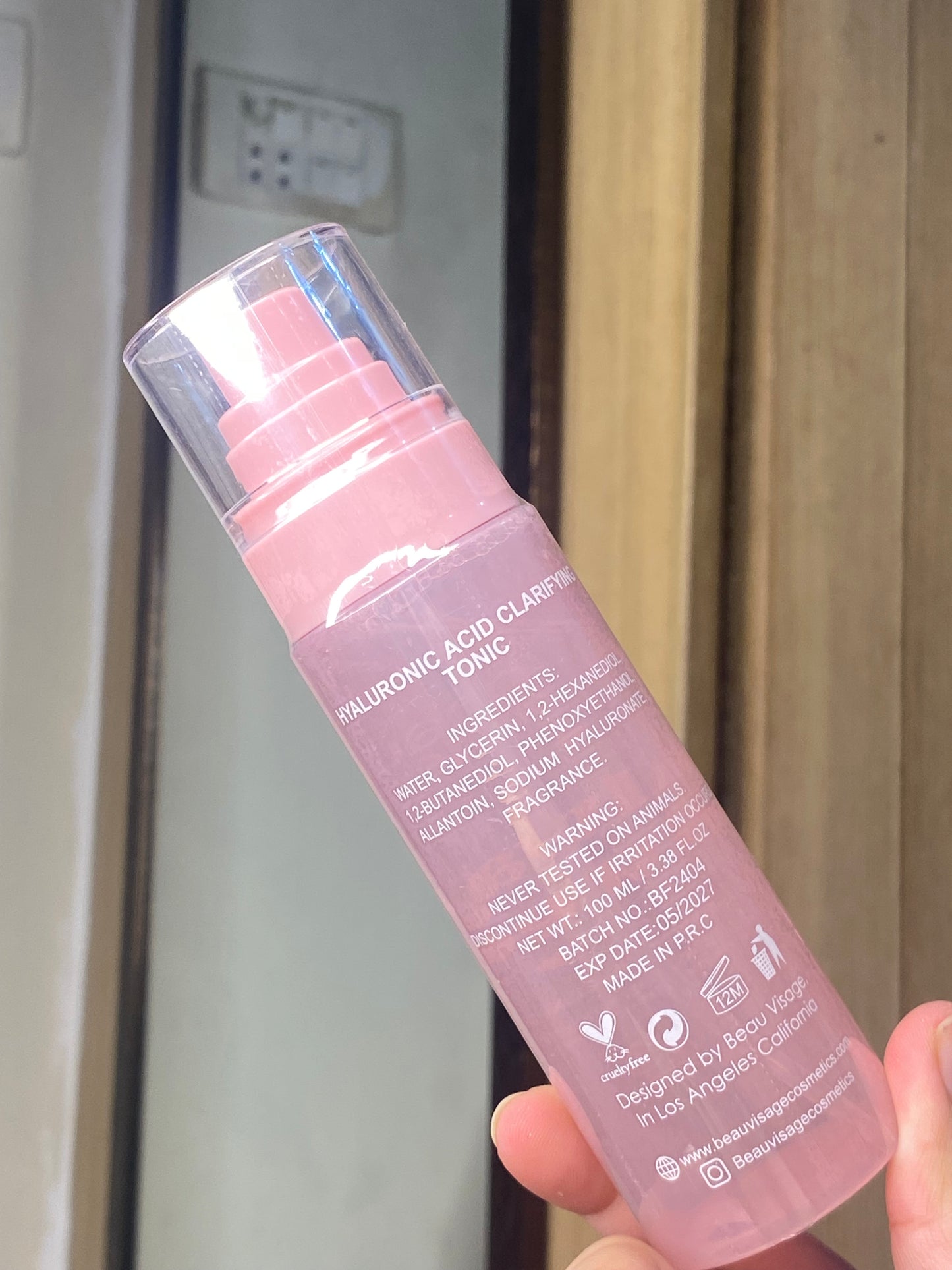 Beau Visage Always Sweet Hyaluronic Acid Clarifying Tonic
