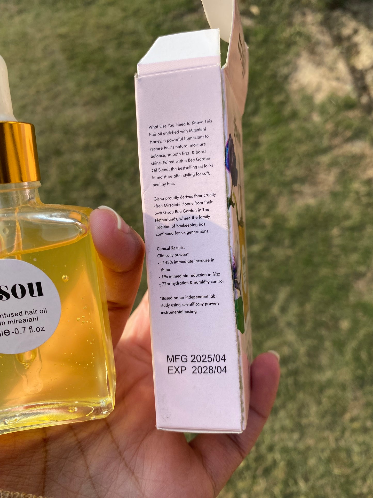 GISOU Honey Infused Hair Oil 20ML