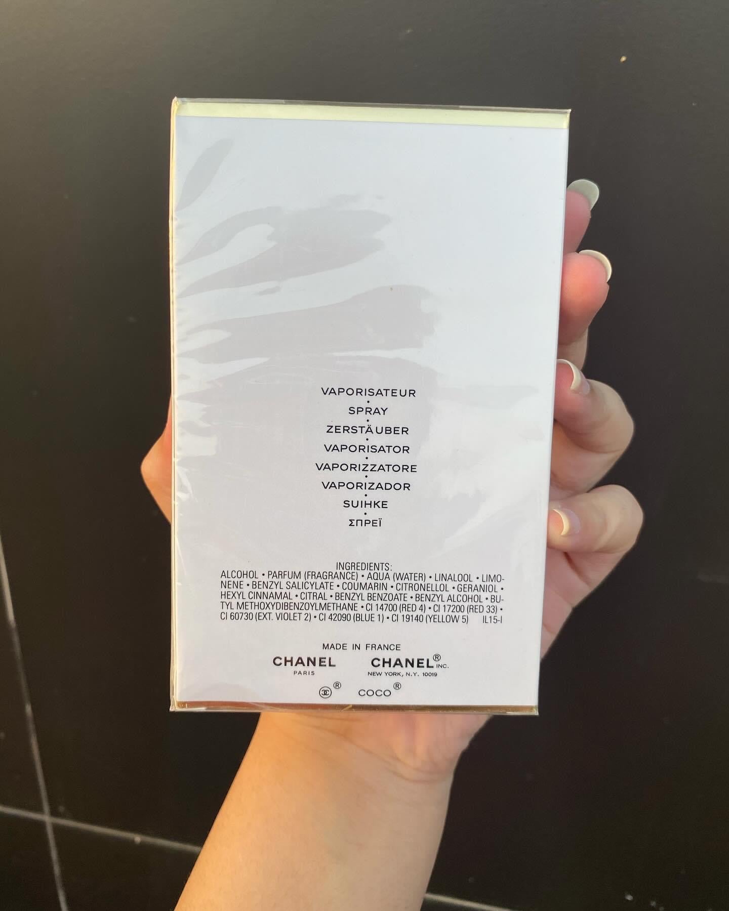 Chanel Coco Mademoiselle Perfume 100ml