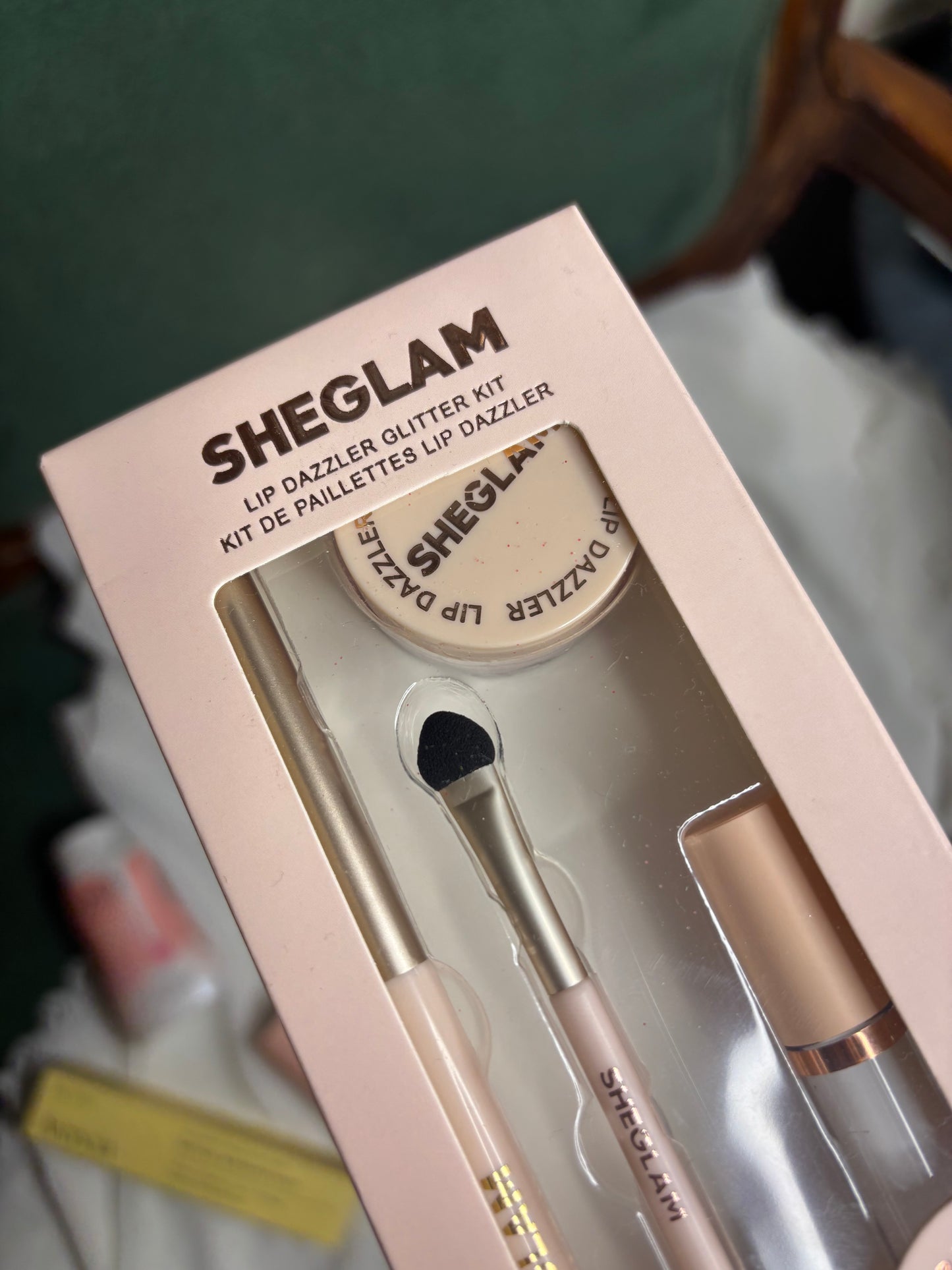 SHEGLAM Lip Dazzler Kit 4 in 1 | Glitter Lip Gloss & Lip Topper Set