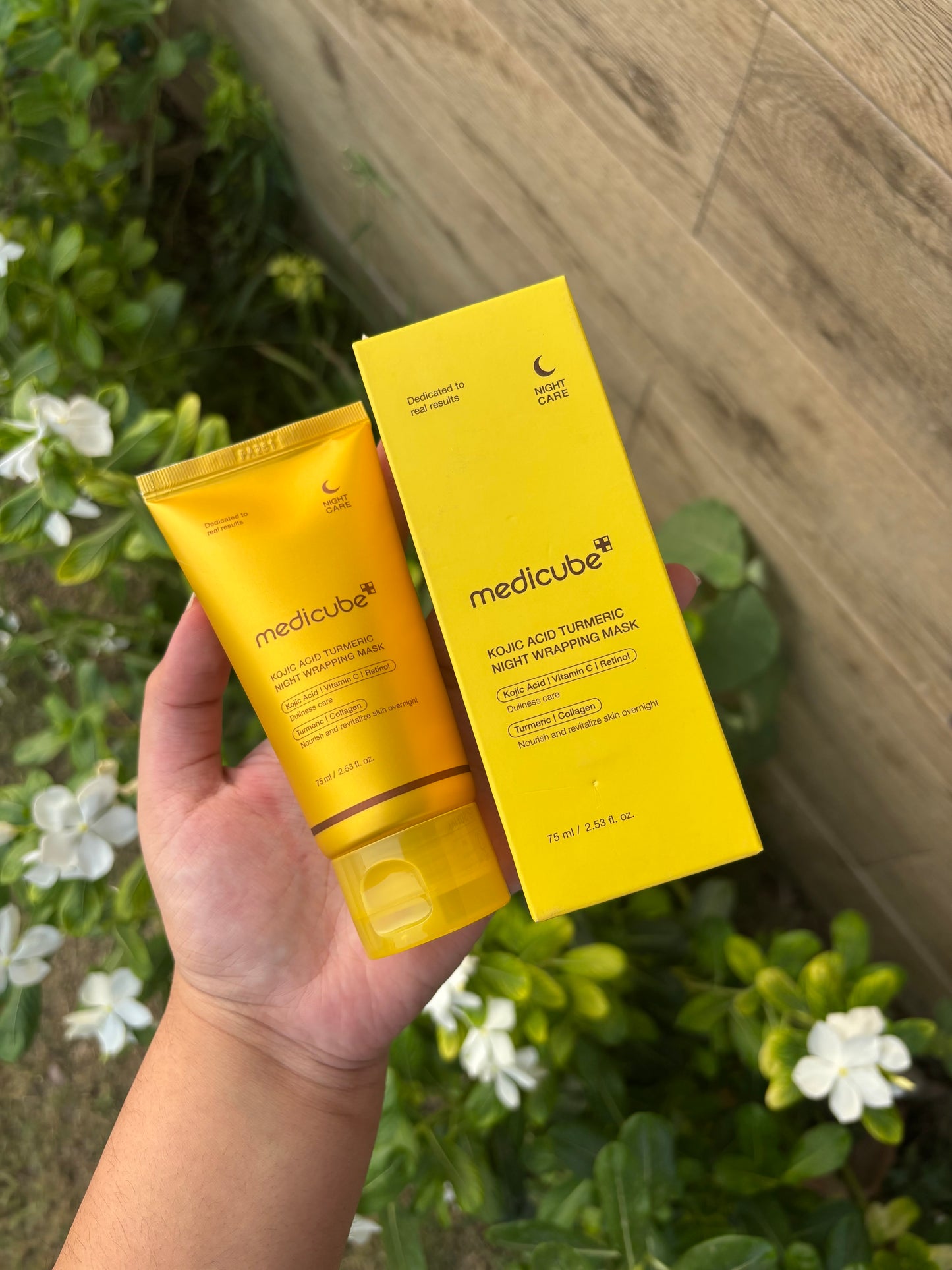 Medicube Kojic Acid Turmeric Night Wrapping Mask | Brightening Overnight Mask