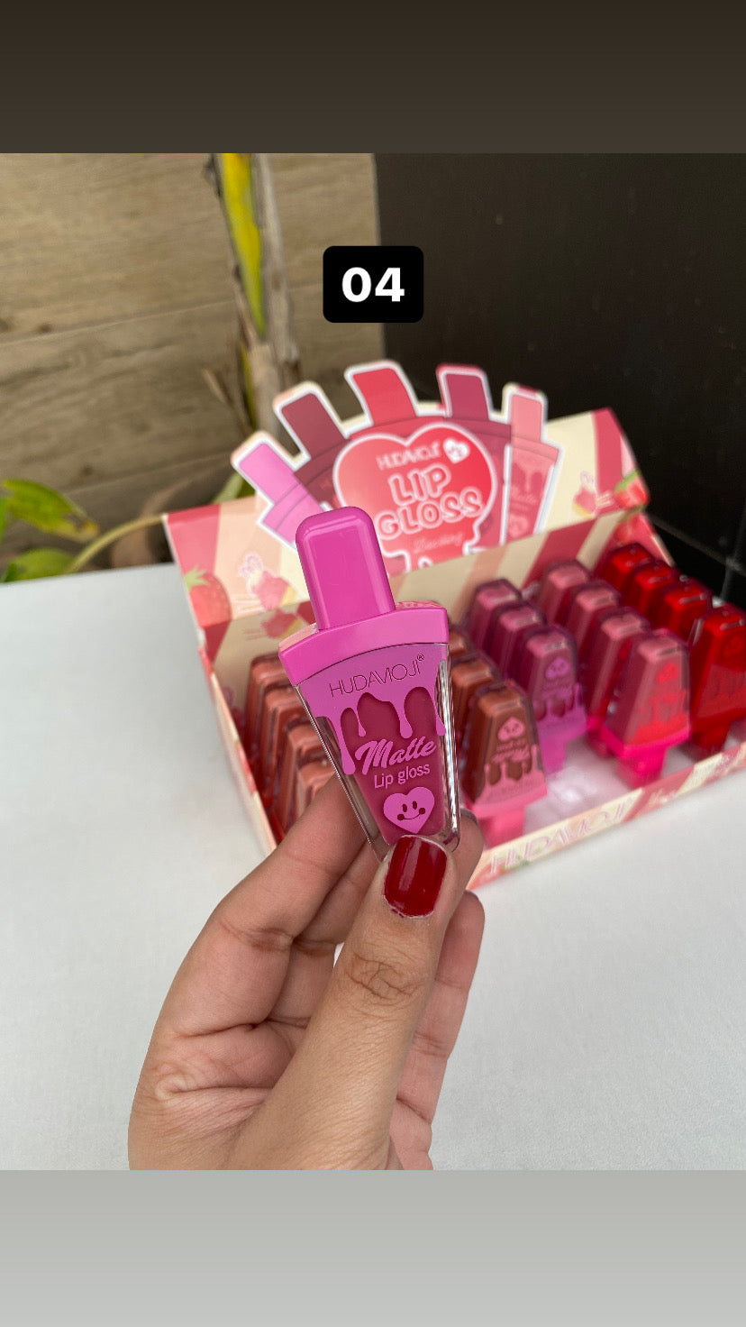 Huda Moji Cute Lip Gloss in six shades