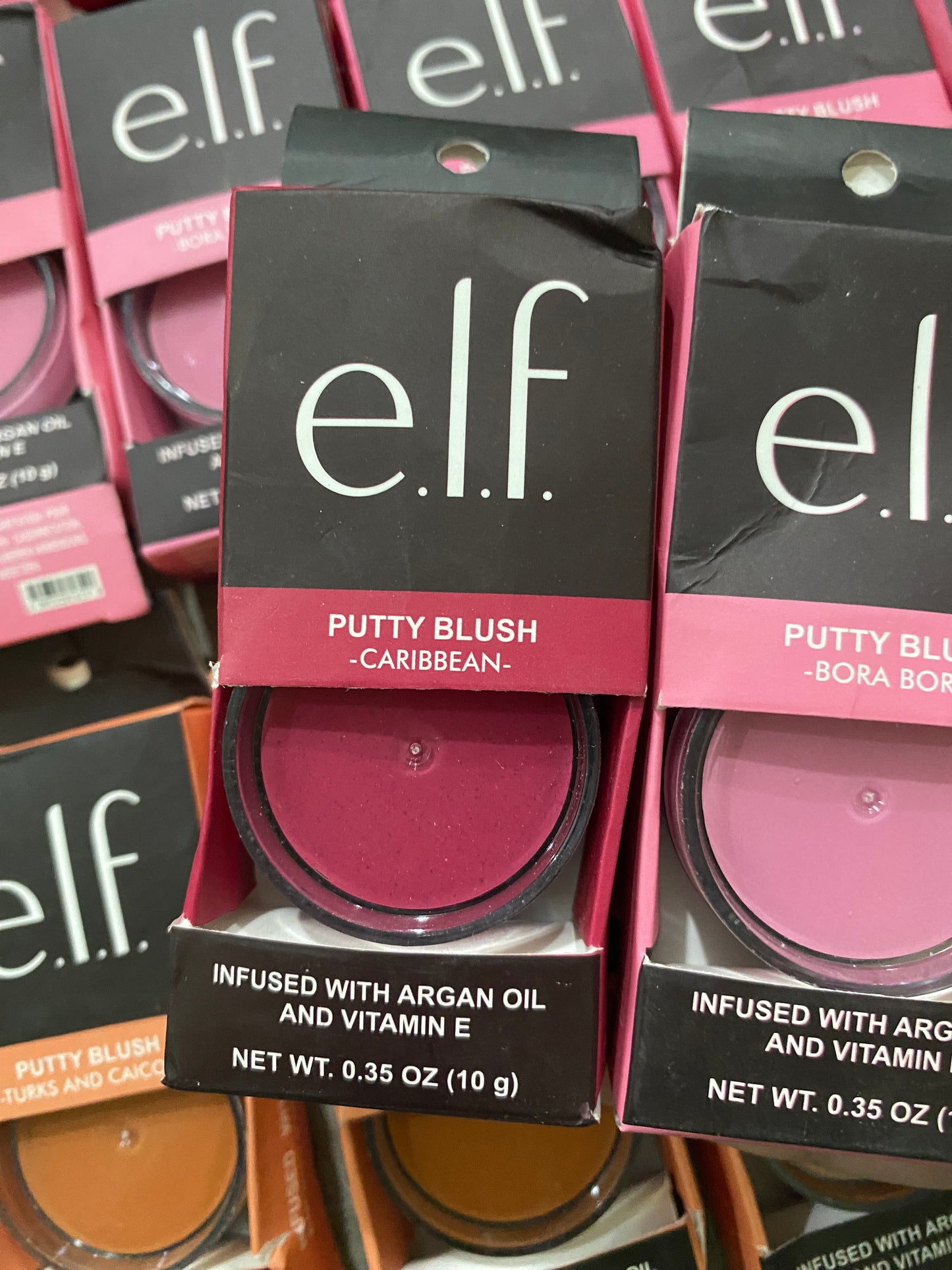 Elf Putty Blush infused with argan oil and vitamin e