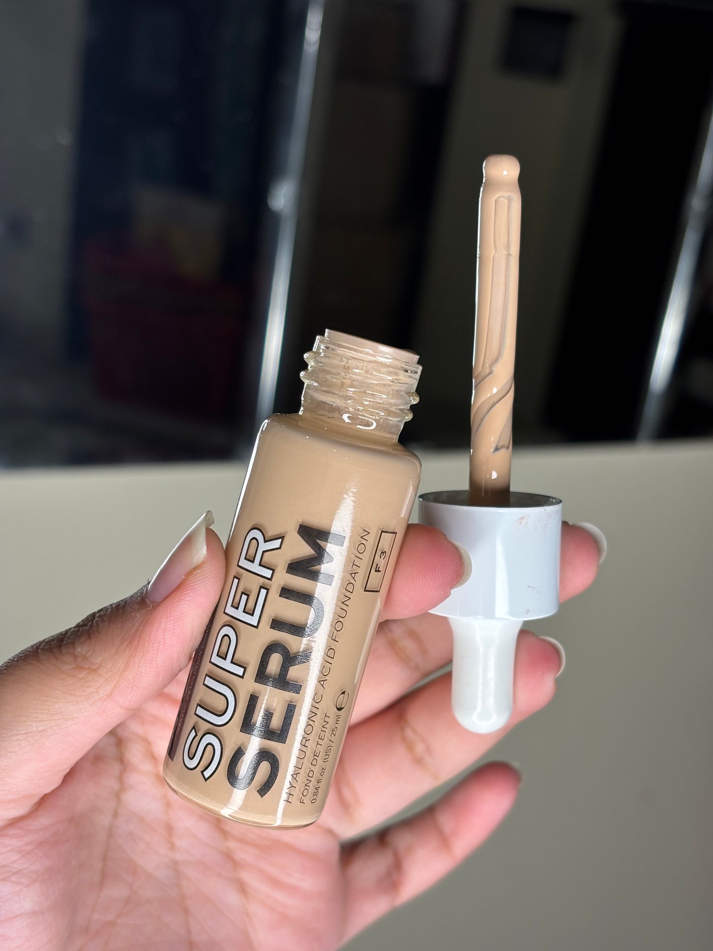 Revolution Super Serum Hyaluronic Acid Foundation Shade F3 (25ml)