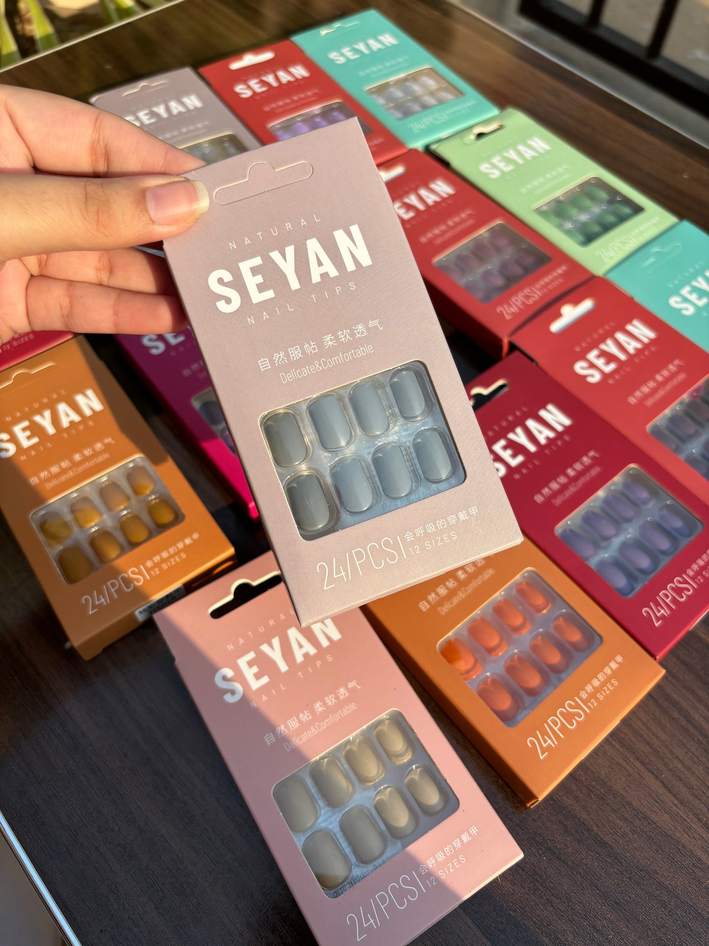 Seyan Fake Nails 24pc Set