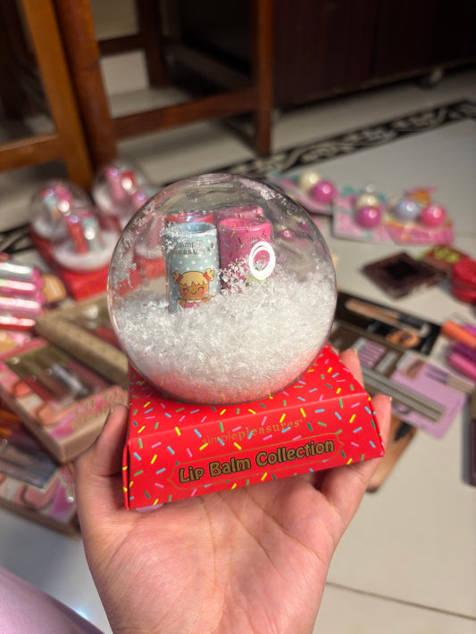 Snowball Set of 4 Lip Balm Gift Set