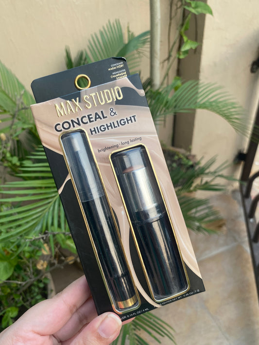 MAX STUDIO CONCEAL & HIGHLIGHT Set