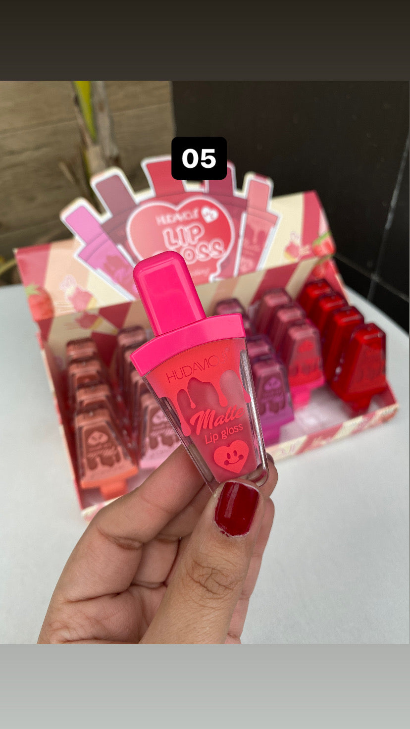 Huda Moji Cute Lip Gloss in six shades