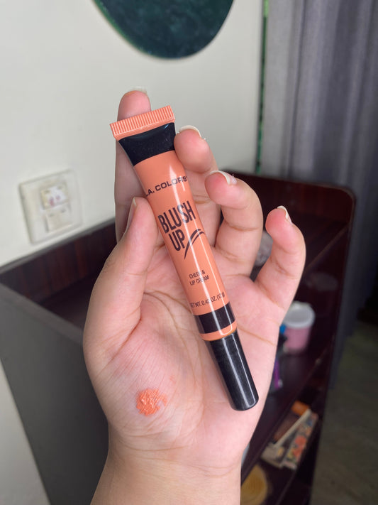 La Colors Blush Up Cheek and Lip Cream Shade Nude Glow