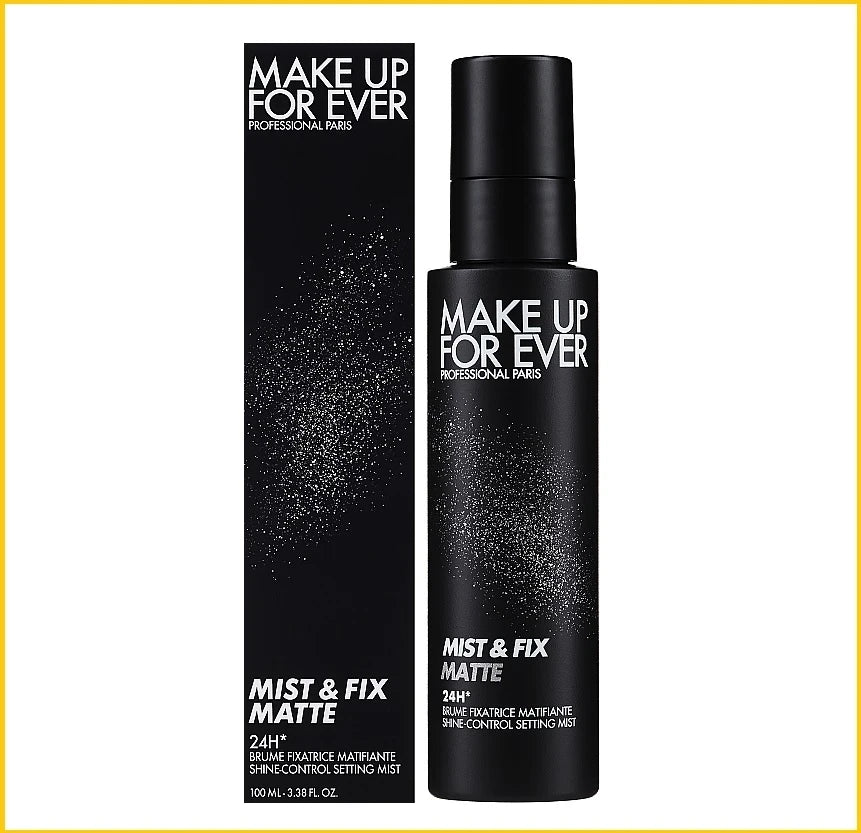MAKE UP FOR EVER Mist & Fix Matte Setting Spray | Long-Lasting Matte Setting Mist