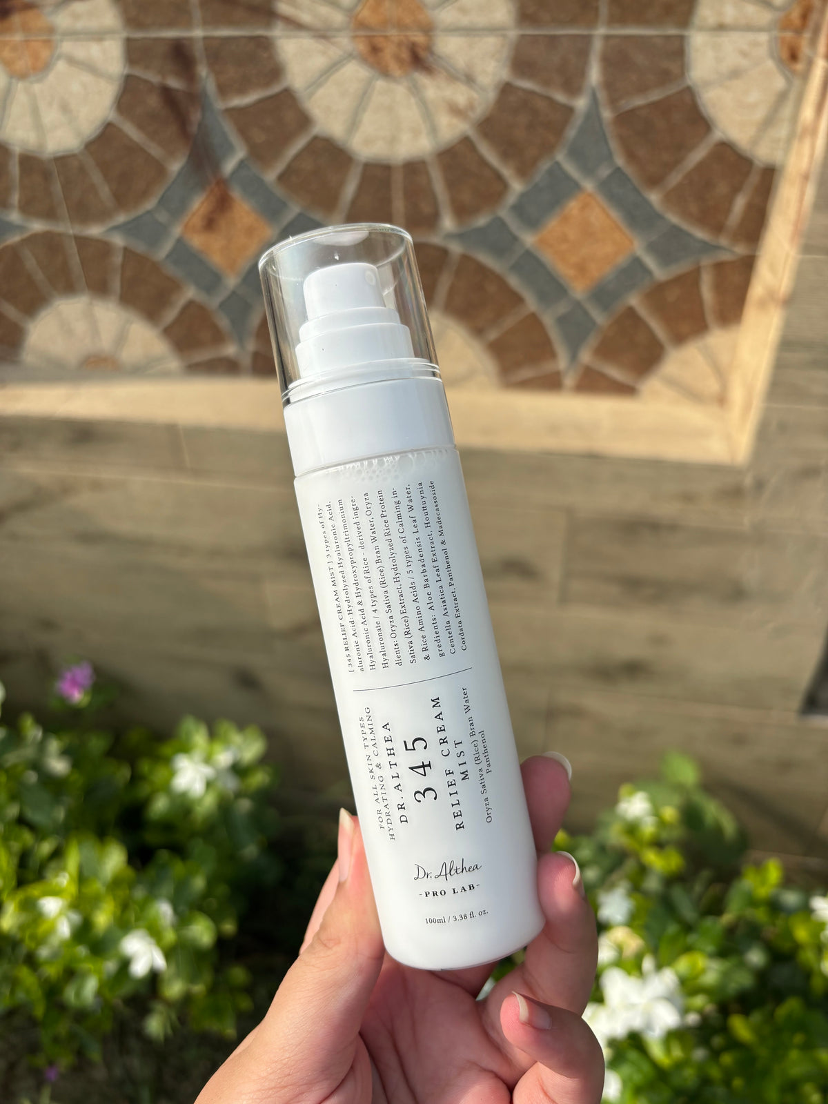 Dr. Althea 345 Relief Cream Mist | Korean Hydrating Face Mist & Skin Soothing Spray