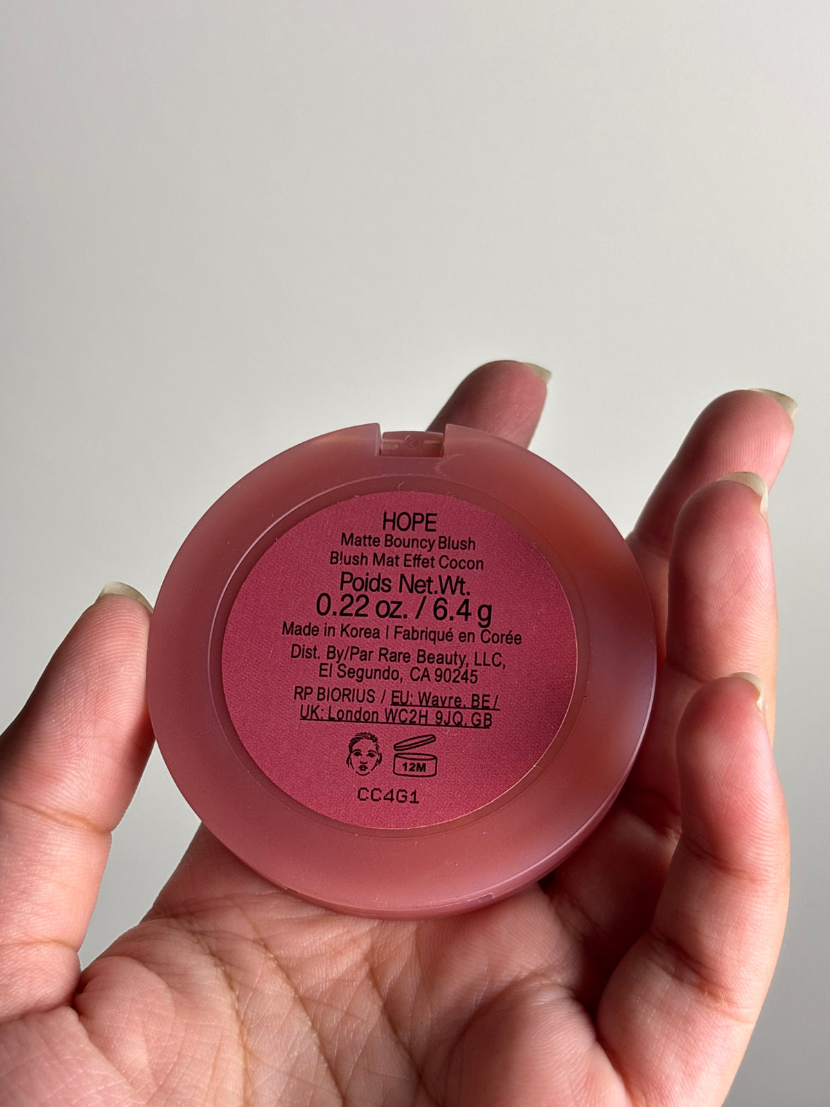 Rare Beauty Soft Pinch Cheek & Lip Trio (Shade Lucky & Happy in Liquid Blush. Shade Hope in Matte Bouncy Blush)