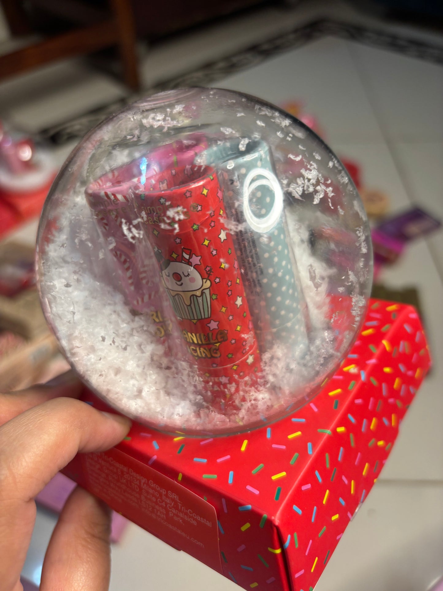 Snowball Set of 4 Lip Balm Gift Set