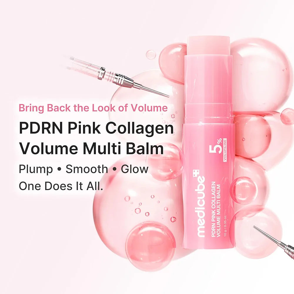 Medicube PDRN Pink Collagen Volume Multi Balm | Korean Skincare