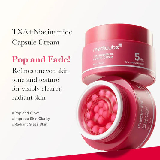 Medicube TXA Niacinamide Capsule Cream 55g | Dark Spot & Brightening Cream