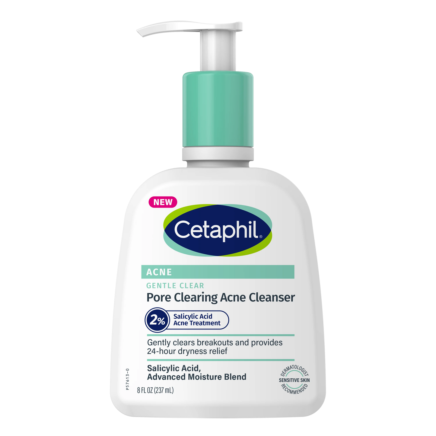 Cetaphil Gentle Clear 2% Salicylic Acid Face Wash 237ml | Acne Cleanser