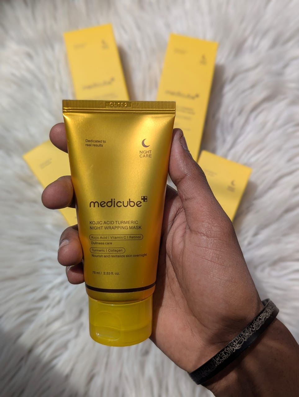 Medicube Kojic Acid Tumeric Night Wrapping Mask